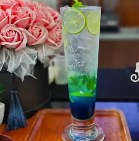 Hình ảnh Soda chanh hoa đậu biếc