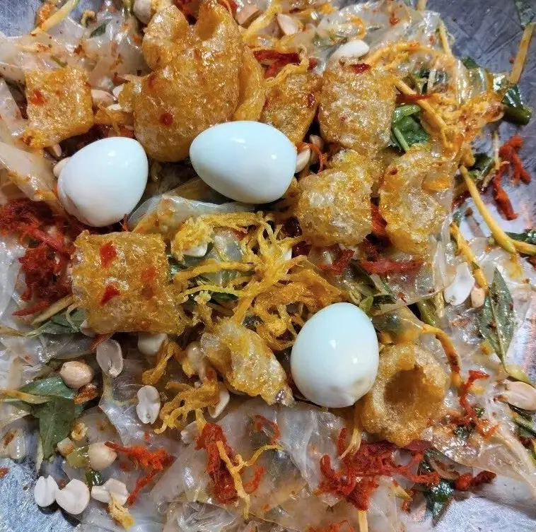Hình ảnh Bánh tráng dẻo phơi sương thập cẩm - size lớn