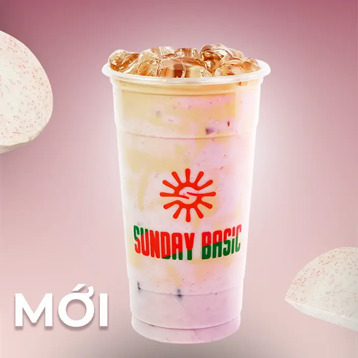 Hình ảnh Trà Sữa Khoai Môn Nghiền