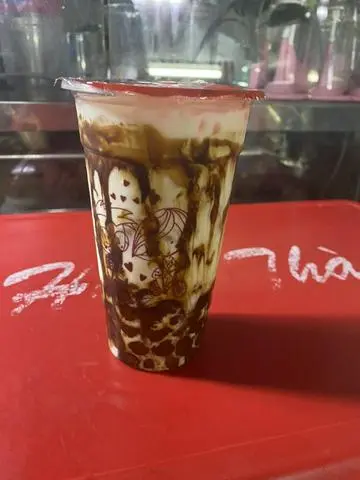 Hình ảnh Sữa tươi trân châu đường đen