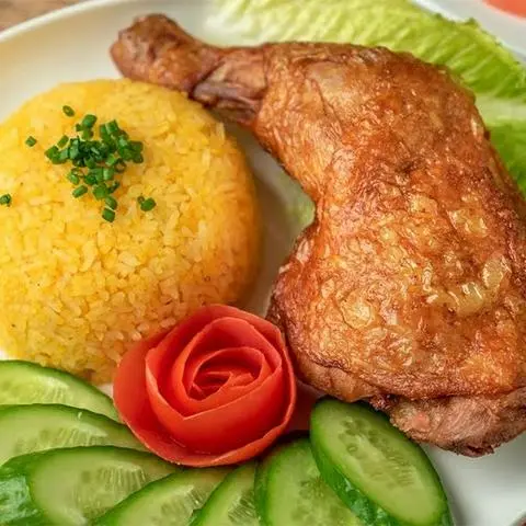 Hình ảnh Cơm đùi gà
