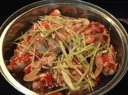 Hình ảnh Càng ghẹ hấp sả