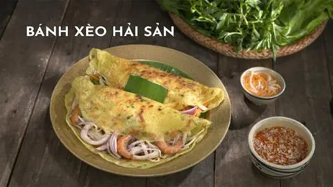 Hình ảnh Bánh xèo hải sản