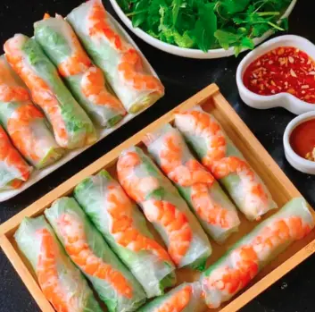 Hình ảnh Gỏi cuốn tôm tương
