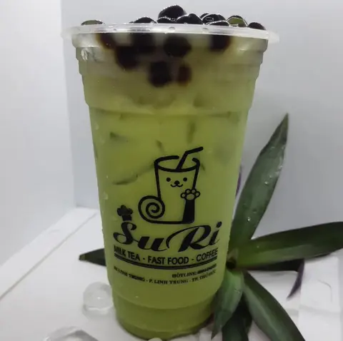 Hình ảnh Trà sữa matcha trân châu - size L