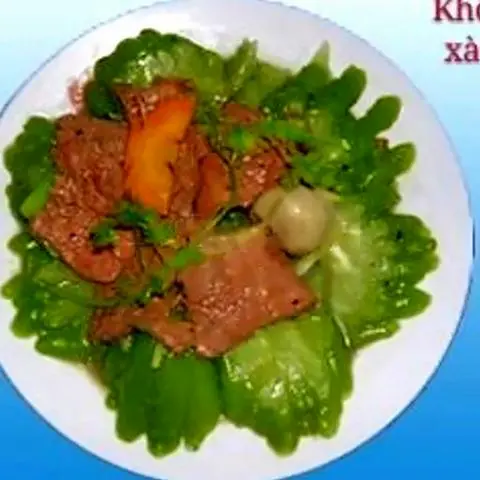 Hình ảnh Khổ qua xào bò