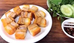 Hình ảnh Cơm heo quay chay