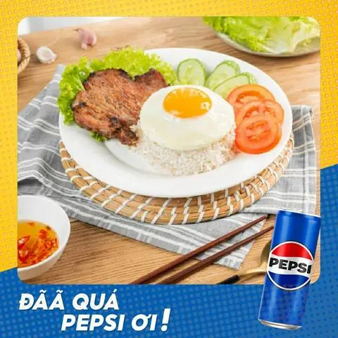 Hình ảnh [Deal Hot] Combo Cơm Tấm Sườn Nướng + Ốp la + Pepsi