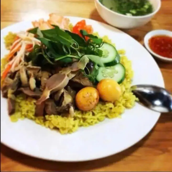 Hình ảnh Cơm lòng trộn gỏi