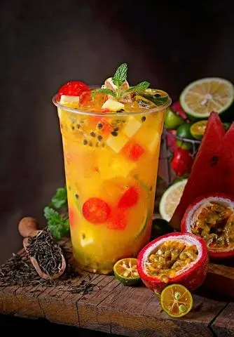 Hình ảnh Trà trái cây nhiệt đới