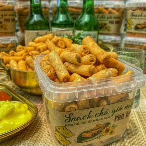 Hình ảnh Chả giò tôm sấy phô mai