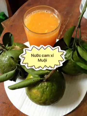 Hình ảnh nước cam xí muội 700ml