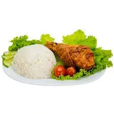 Hình ảnh Cơm chiên đùi gà