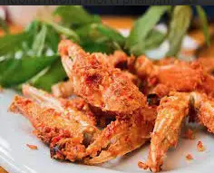 Hình ảnh Càng ghẹ rang muối
