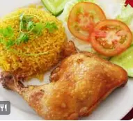 Hình ảnh Cơm gà xối mỡ 
