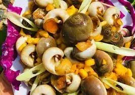 Hình ảnh Ốc mỡ xào bơ bắp