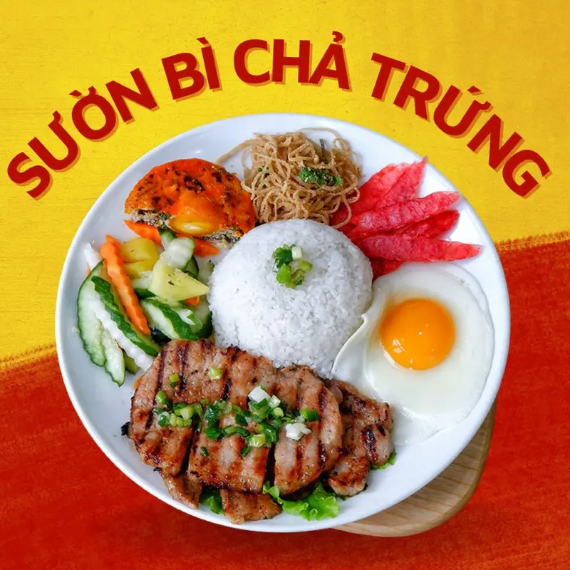 Hình ảnh Sườn Bì Chả Trứng(Siêu Ngon)