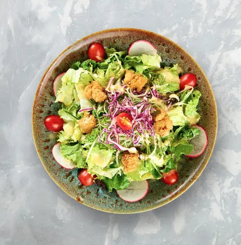 Hình ảnh Salad gà sốt chanh leo