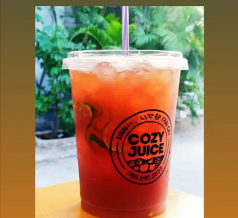 Hình ảnh Hồng trà tắc size XXL