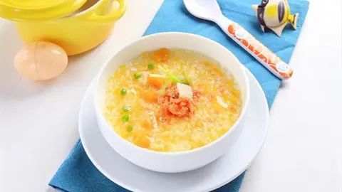 Hình ảnh Cháo tôm cà rốt
