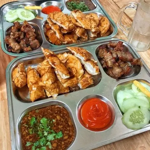 Hình ảnh 1 Bánh - 1 Xiên - 1 Trà Quất