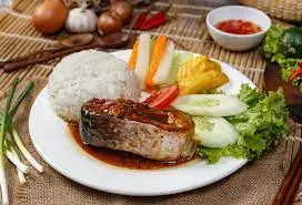 Hình ảnh Cơm cá hú kho