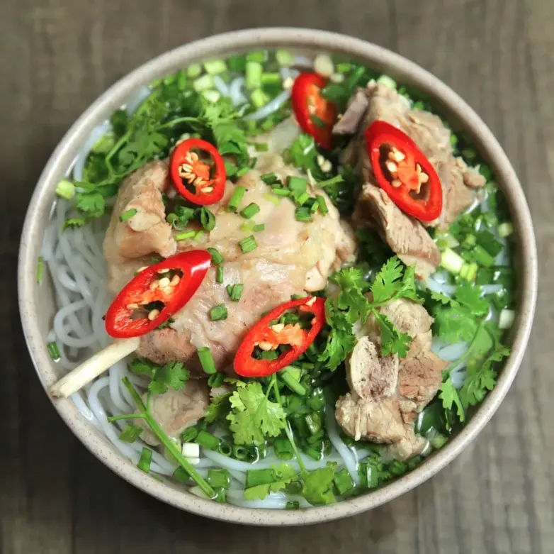 Hình ảnh Bún sườn cây