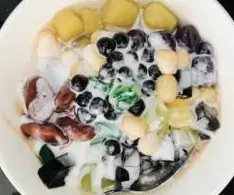 Hình ảnh Chè khoai dẻo đậu ngự