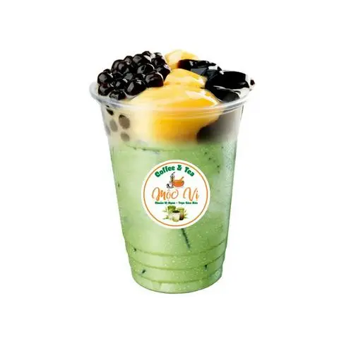 Hình ảnh Trà Thái caramel thập cẩm xanh