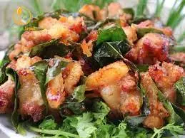 Hình ảnh Dẻ lợn chiên lá móc mật