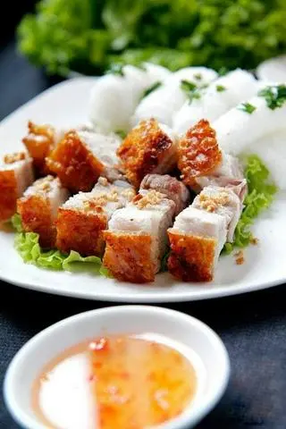 Hình ảnh Bánh Hỏi Heo Quay