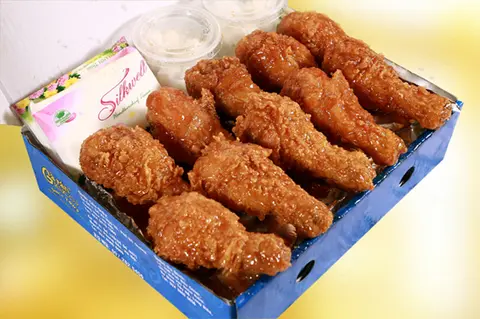 Hình ảnh Đùi gà tẩm sốt - 10 miếng