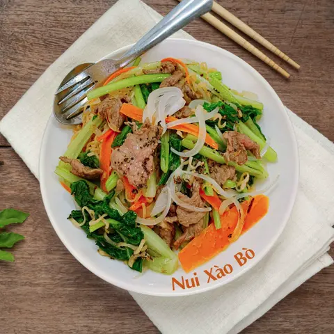 Hình ảnh Nui Xào Bò