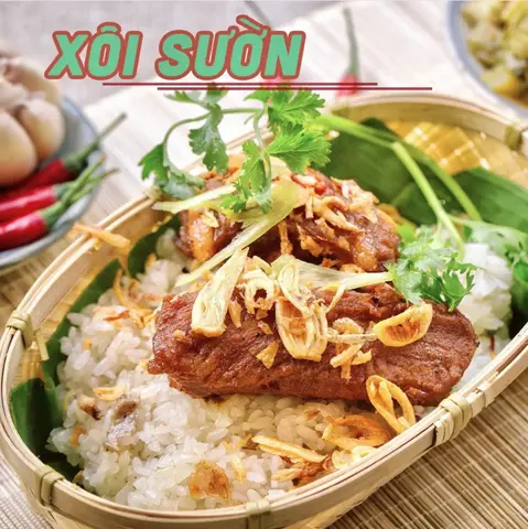 Hình ảnh Xôi sườn