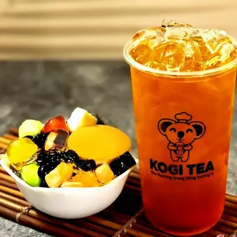 Hình ảnh Hồng Trà Full Topping 