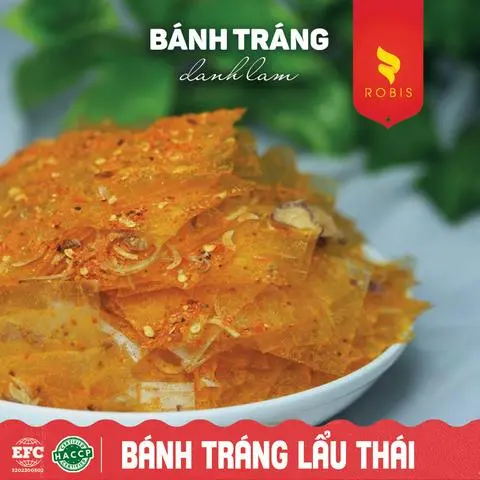 Hình ảnh Bánh tráng vị lẩu thái - Gói 100gr