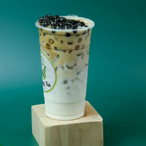 Hình ảnh Sữa tươi trân châu đường đen
