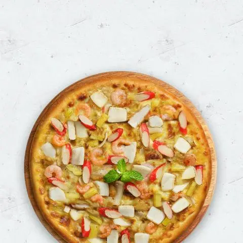 Hình ảnh Pizza Hải Sản Xốt Tiêu Đen