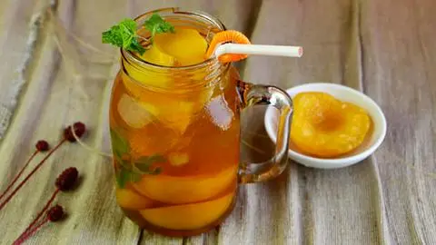 Hình ảnh Trà đào truyền thống