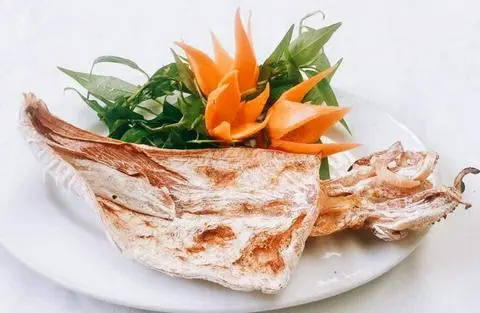 Hình ảnh Khô mực nướng