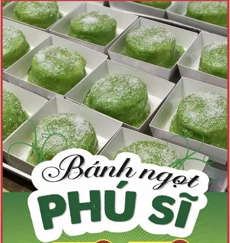 Hình ảnh Bánh Phú Sĩ nhân cade sầu riêng