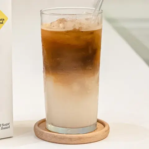 Hình ảnh Oat milk latte đá "NO SUGAR"