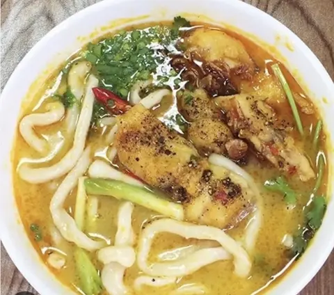 Hình ảnh Bánh canh bột gạo sắt thịt nạc