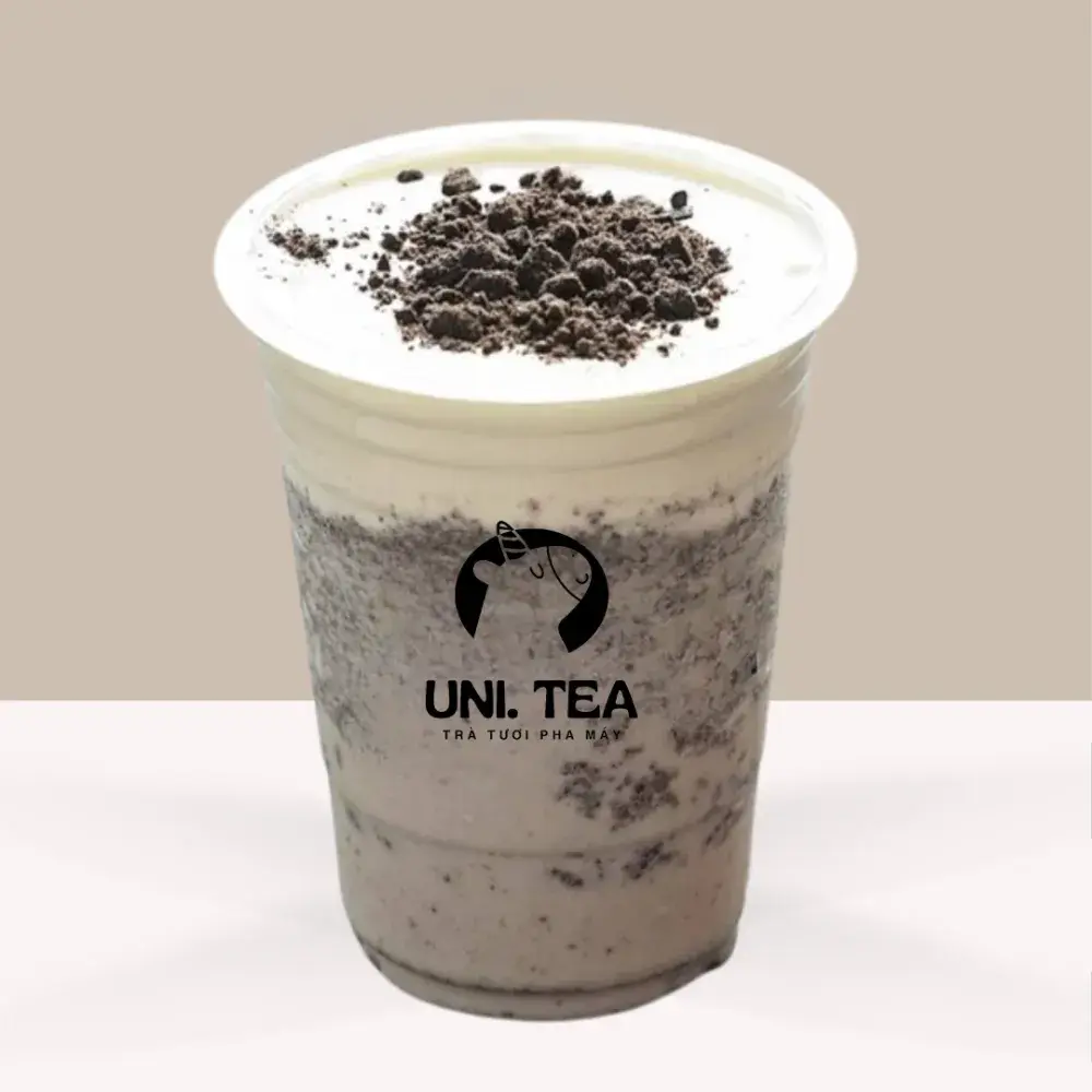 Hình ảnh Trà sữa double oreo kem macchiato