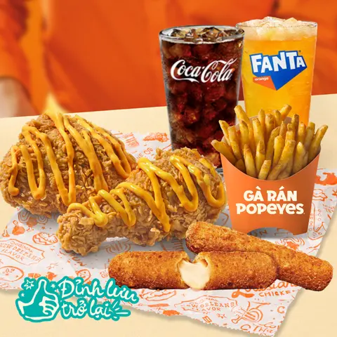 Hình ảnh Combo Cajun Cheese 2 người