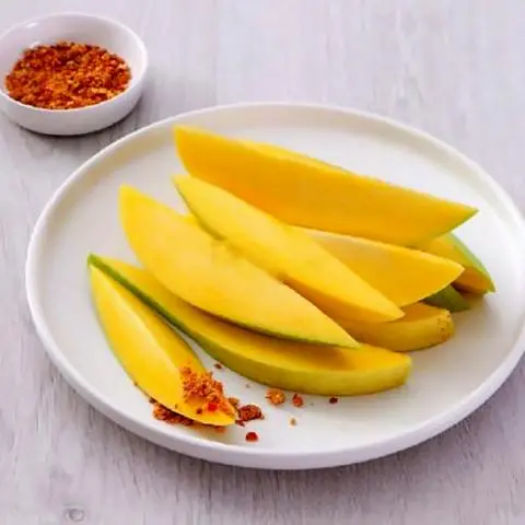 Hình ảnh XOÀI KEO cắt miếng