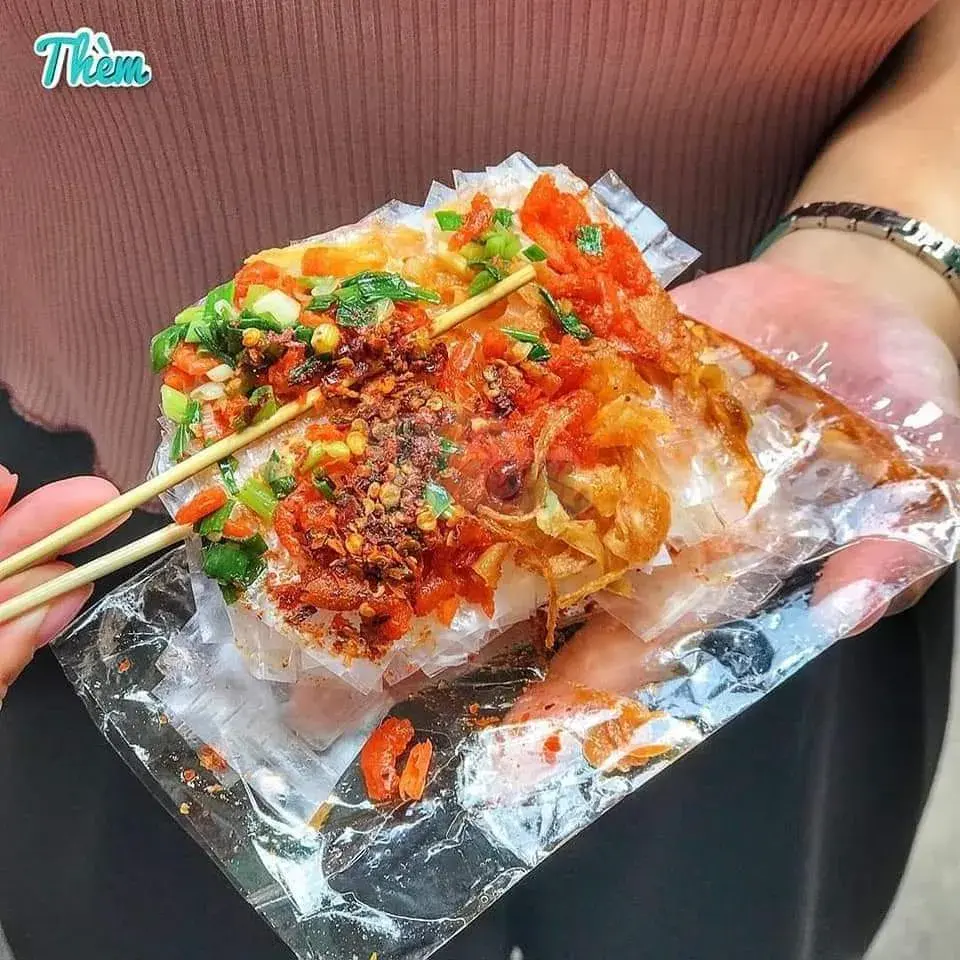 Hình ảnh BÁNH TRÁNG TÉP XÀO MỠ HÀNH SATE (MỚI)