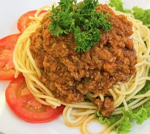 Hình ảnh Mì Ý sốt bò bằm