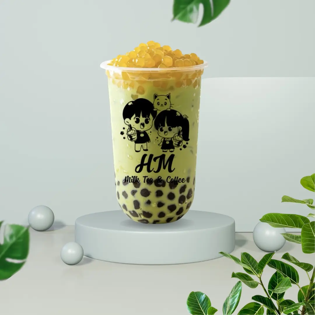 Hình ảnh Trà sữa thái xanh