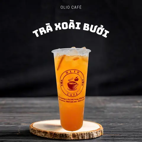 Hình ảnh Trà xoài bưởi - mango grapefruit tea